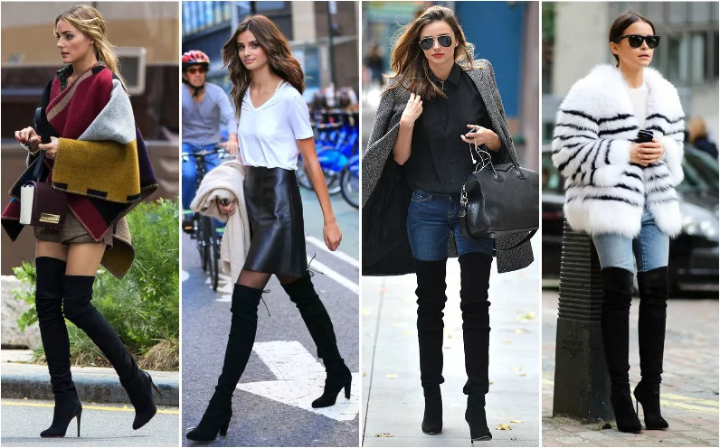 UGG膝上靴（圖／網路翻拍）https://www.thetrendspotter.net/how-to-wear-over-the-knee-boots/