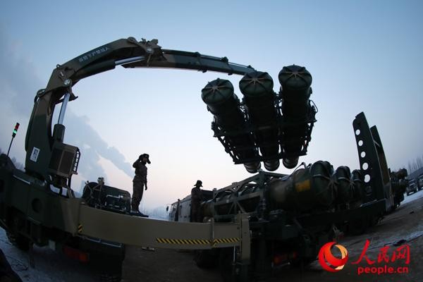 ▲▼中國陸軍第78集團軍某防空侶裝備的新型中程地空導彈，有分析稱很可能就是新型的紅旗-16。（圖／翻攝自人民日報）