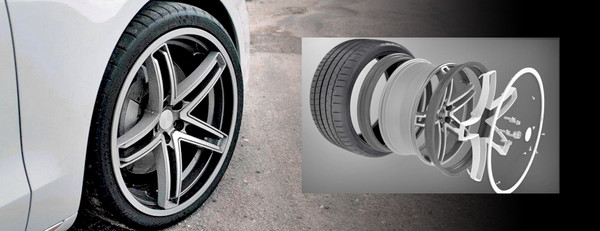 ▲米其林與Maxion Wheel發表「可變形輪框」。（圖／翻攝自Michelin）