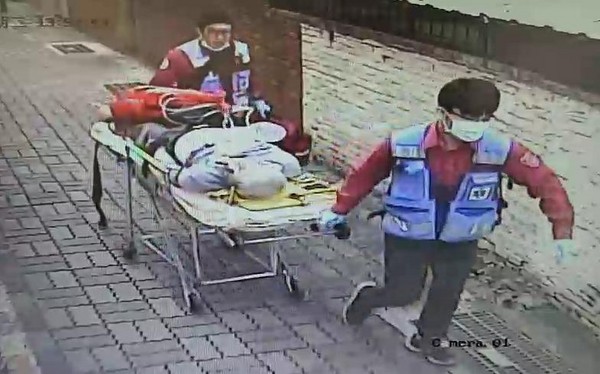 78歲的陳翁被8旬黃翁推了2下，沒倒地事後卻暴斃，相當離奇。（警方提供）