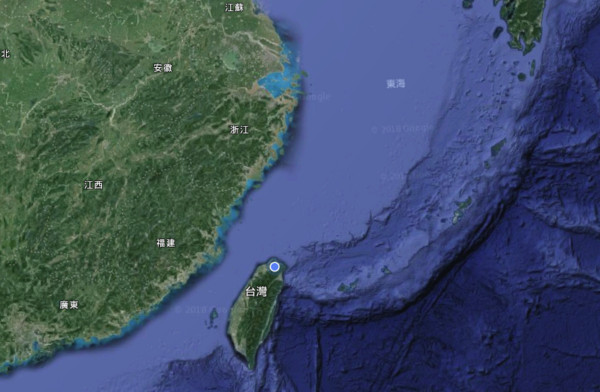 ▲▼台灣海峽。（圖／翻攝自google地圖）
