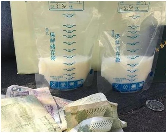 ▲▼深圳夫妻賣人奶救病女。（圖／翻攝自微博）