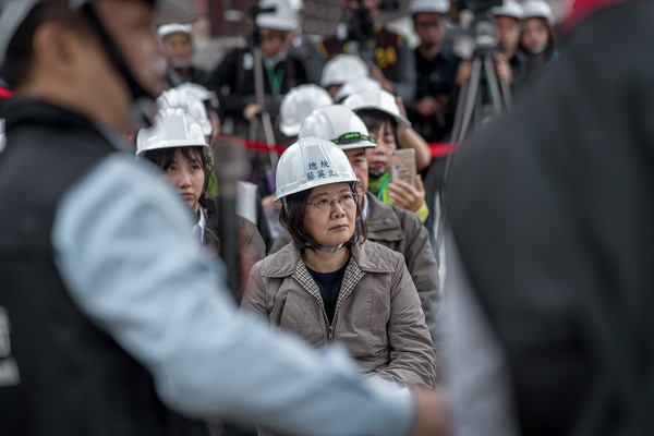 ▲▼總統蔡英文視察雲林。（圖／總統府提供）