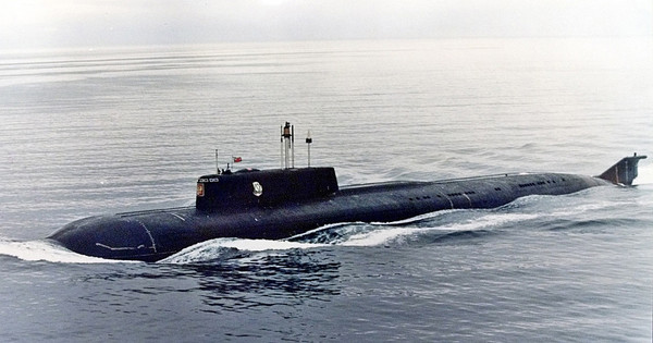 ▲▼俄羅斯奧斯卡級核潛艇,949型。（圖／達志影像／美聯社）