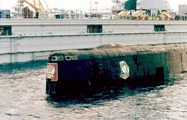 ▲▼俄羅斯奧斯卡級核潛艇,949型,庫斯科號。（圖／達志影像／美聯社）