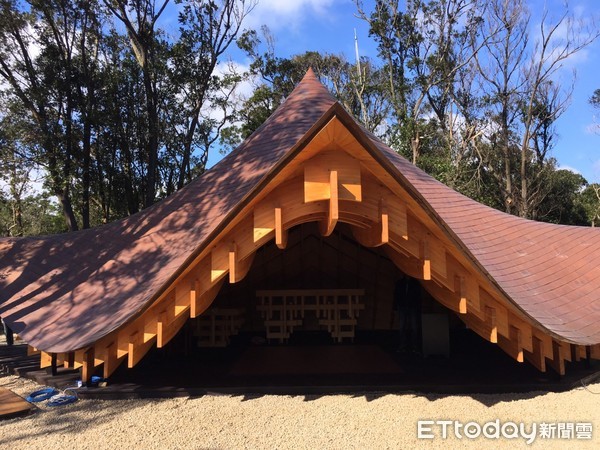 ▲▼台開新埔園區「雲夢山丘」，區內第一階段首座建築－雲水觀（王禪老祖廟）今（28）日舉行慶成典禮。（圖／記者葉佳華攝）