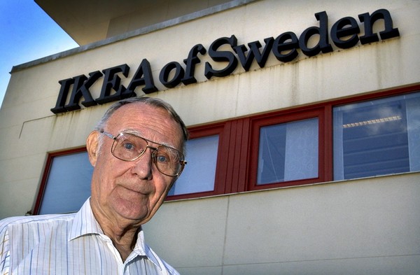 ▲▼瑞典宜家家具（IKEA）創辦人坎普拉（Ingvar Kamprad）。（圖／達志影像／美聯社）