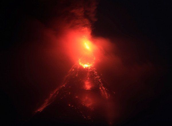 ▲菲律賓馬永火山（Mayon Volcano，或譯為馬榮火山）。（圖／路透社）
