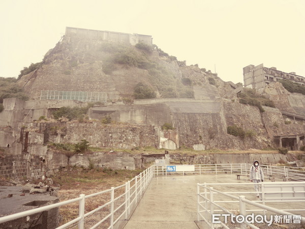 ▲軍艦島登島及搭渡輪。（圖／記者彭懷玉攝）