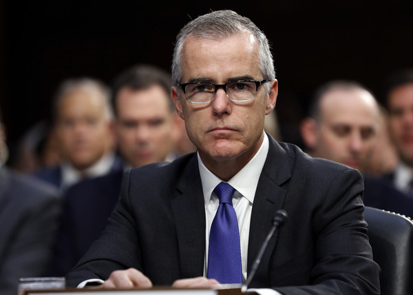 ▲▼FBI副局長麥凱博（Andrew McCabe）辭職。（圖／達志影像／美聯社）