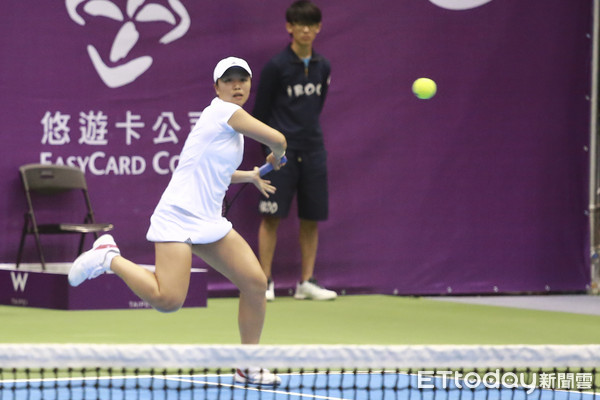 ▲▼2018 WTA台灣賽公開賽-李亞軒、徐竫雯。（圖／記者黃克翔攝）