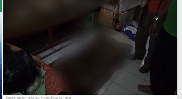 ▲印尼婦人與2屍骸同睡長達2年的時間。（圖／取自detik）