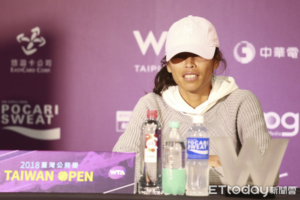 ▲▼2018 WTA台灣賽公開賽-賽後記者會-謝淑薇。（圖／記者黃克翔攝）
