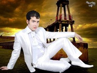 「天使系美男」艾哈邁德的超凡氣質讓人難以直視。(圖／取自網路)