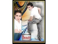 「天使系美男」艾哈邁德的超凡氣質讓人難以直視。(圖／取自網路)