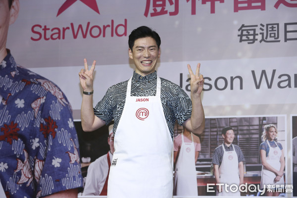▲▼Star World《廚神》爆紅的台裔參賽者Jason Wang來台記者會。（圖／記者黃克翔攝）