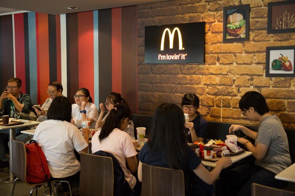 生活在台灣對美股不會陌生，因為隨處可見麥當勞這類美國企業。（資料照）