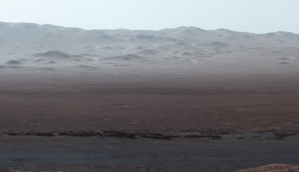 ▲▼好奇號登陸5年，NASA首次公開火星全景照。（圖／翻攝自YouTube）