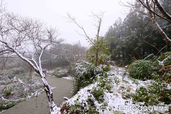 ▲烏來,烏來信賢里,烏來下雪▼             。（圖／記者徐文彬攝）