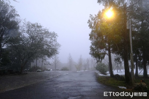 ▲烏來,烏來信賢里,烏來下雪▼             。（圖／記者徐文彬攝）