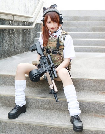 ▲▼Airsoft軟式氣槍活動，在服裝上有更多自由度，女生也能接受。（圖／AOR Pink授權提供）