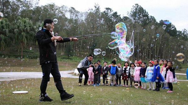 ▲香格里拉樂園「泡泡風暴」。（圖／香格里拉樂園提供）