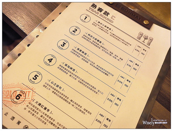 台北市 SUNMAI BAR 金色三麥精釀啤酒吧。（圖／wisely提供）