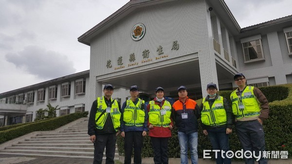 ▲台南市安南災難醫療隊到達花蓮縣衛生局進行報到。（圖／安南醫院提供）