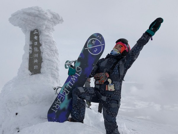 ▲路嘉怡攻頂雪山。（圖／好看娛樂提供）