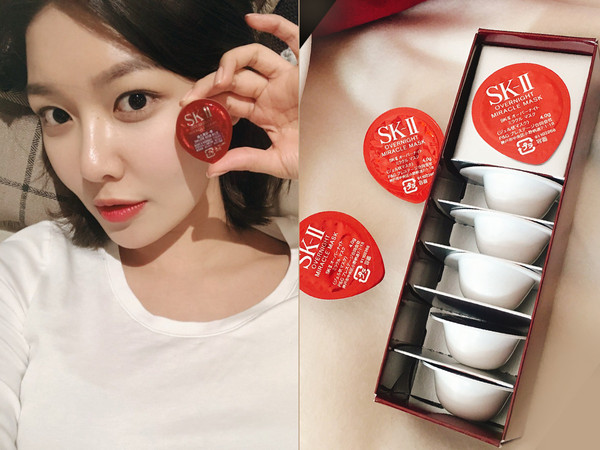 ▲SK-II 晚安小膠囊。（圖／記者蔡靜宜攝、翻攝自inatagram@hotsootuff）