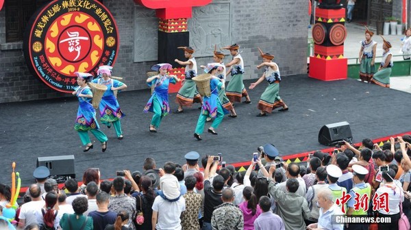 ▲▼彝文化、藏羌彝民族歌舞            。（圖／翻攝自中新網）