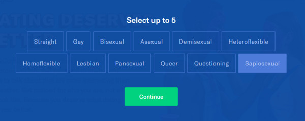 ▲▼交友網站將各種性向納入其中。（圖／翻攝自OkCupid）