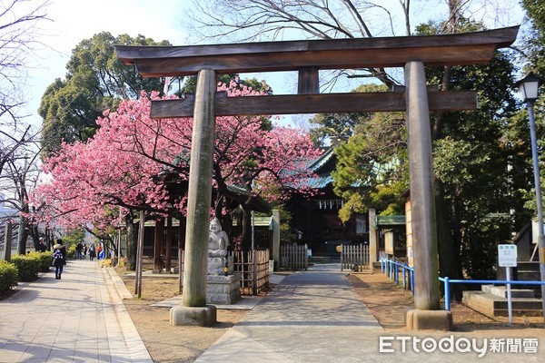 ▲▼東京荏原神社。（圖／記者蔡玟君攝）