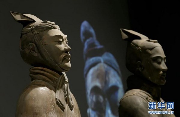 ▲▼《秦始皇和兵馬俑》在英國利物浦世界博物館展出。（圖／翻攝新華網）