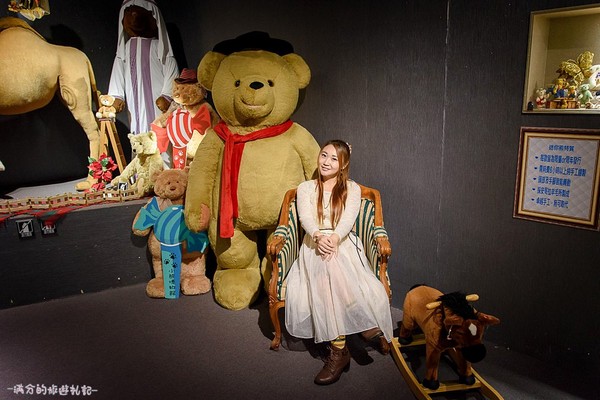 ▲全台首座泰迪熊博物館在新竹。（圖／滿分的旅遊札記提供）