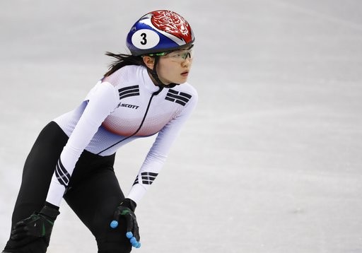 ▲南韓冬奧競速滑冰選手沈錫希     （圖／達志影像／美聯社）