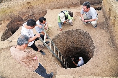 ▲▼河南西平發現近9000年前水井             。（圖／翻攝自河南省文化廳官網）