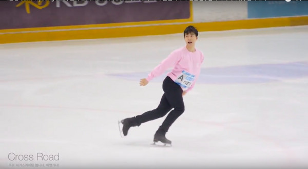 ▲南韓花式滑冰選手李俊型。（圖／翻攝自SBS、YouTube）