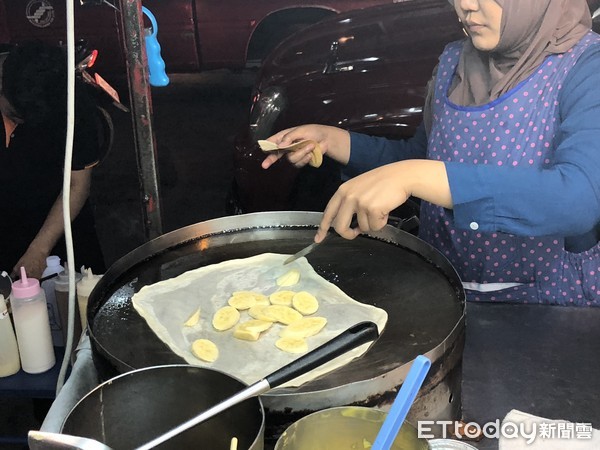 ▲泰國夜市小吃香蕉煎餅 。（示意圖／記者陳涵茵攝）