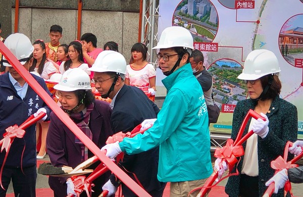 陳其邁：鐵路地下化都市再生計畫 活絡高雄車站經濟生活圈（圖／民主進步黨-陳其邁提供）