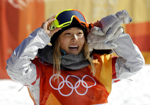 ▲韓裔美籍17歲單板滑雪金牌Chloe Kim。（圖／達志影像／美聯社）