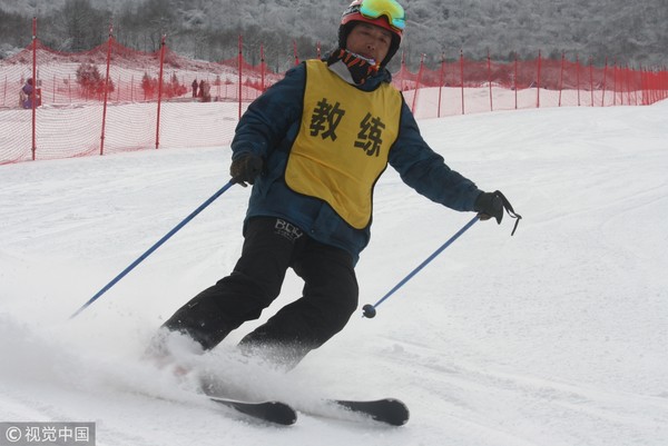 ▲陝西滑雪場。（圖／視覺中國）