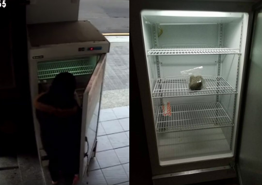 ▲愛心冰箱位於台中市南屯區文心路一段上。（圖／翻攝自爆料公社，下同）