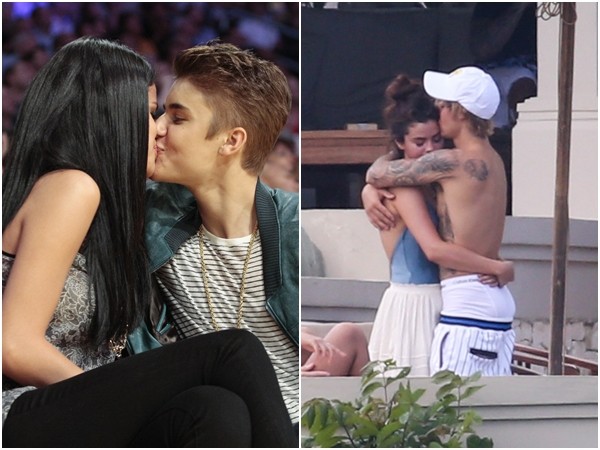 小賈斯汀（Justin Bieber）和賽琳娜（Selena Gomez）。（圖／達志影像／美聯社、CFP）