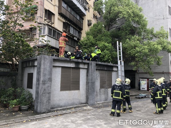 ▲男子與母親發生爭吵後墜樓，送醫不治。（圖／記者林煒傑翻攝）