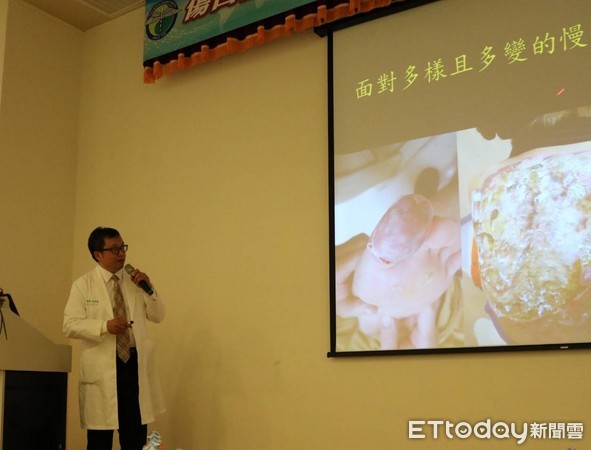 ▲傷口不能碰水？　中國附醫設「傷口醫學科」打破舊觀念。（圖／中國附醫提供）