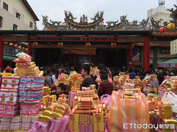 ▲台南市首廟天壇主祀玉皇上帝，創建於清朝咸豐年間，地方俗稱「天公廟」，每年農曆正月初九「天公生」，更是人潮洶湧。（圖／記者林悅攝）