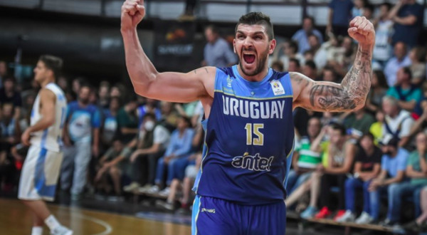 ▲▼ 世籃資格賽，烏拉圭擊敗阿根廷，巴提斯塔（Esteban Batista）。（圖／FIBA官網）