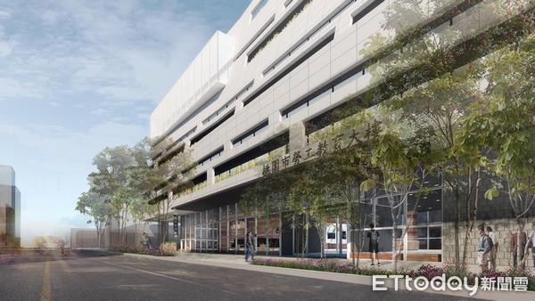 ▲桃園市政府新工處積極展開興建勞工教育大樓工程。（圖／新工處提供）