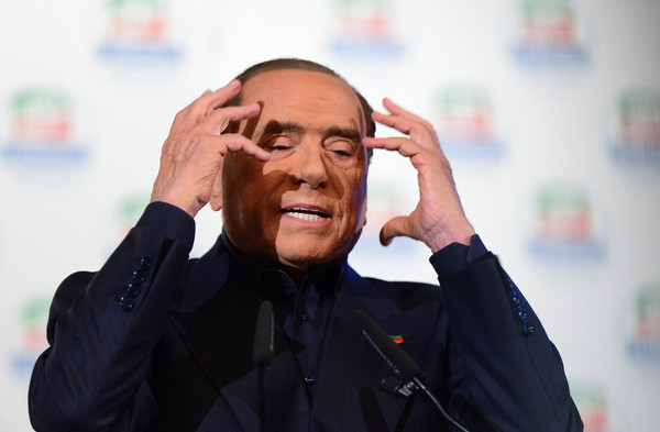 ▲▼ 義大利前總理貝魯斯科尼（Silvio Berlusconi）所領導的中間偏右聯盟目前民調領先。（圖／路透社）